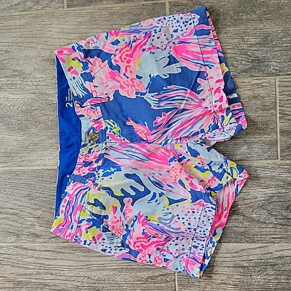 Lilly Pulitzer Shorts The Callahan Size 2 Multicolor